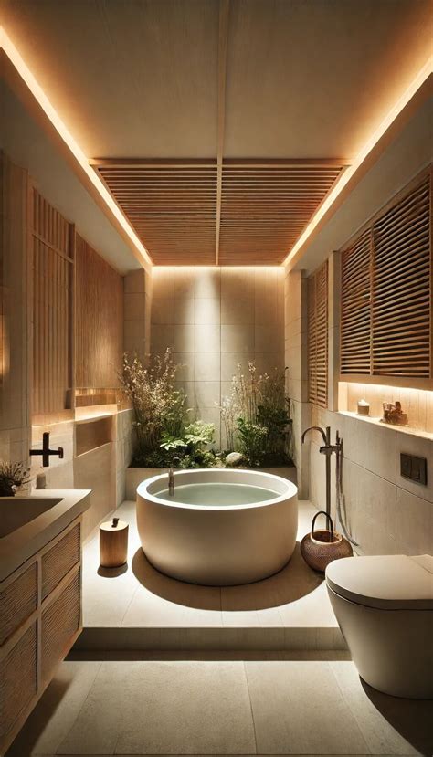 70+ Cozy Zen Bathroom Ideas to Create a Relaxing Oasis (2024) in 2024 ...