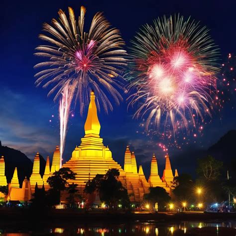 New Years Eve 2026 In Laos,Celebration & Fireworks