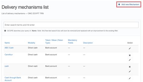 Setting Up a Delivery Mechanism