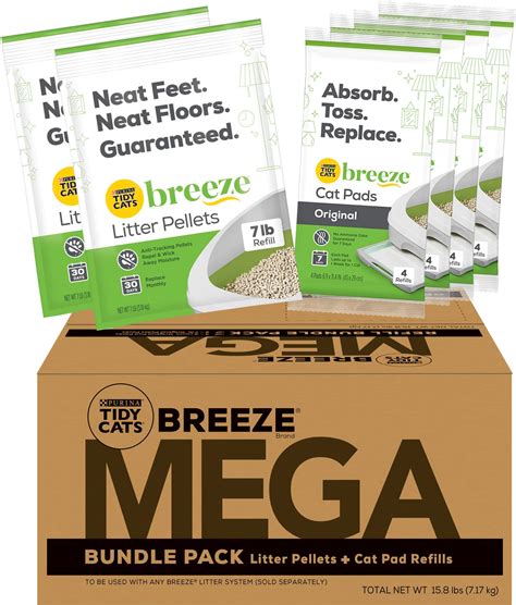 Amazon.com : Tidy Cats Breeze Litter Box System for Cats : Pet Litter ...