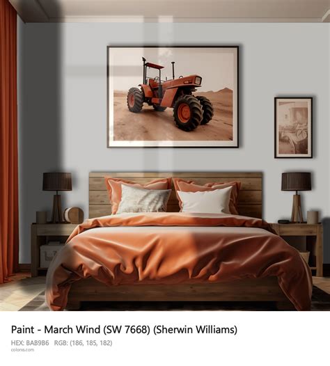 Sherwin Williams March Wind (SW 7668) Paint - color codes, matching ...