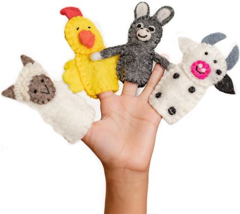 Felt Animal Finger Puppets Popular | www.idropnews.com