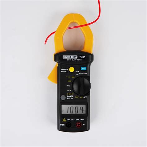 KUSAM-MECO 1000A DC/AC Digital Clamp Meter KM 2781|9 Functions 32 ...