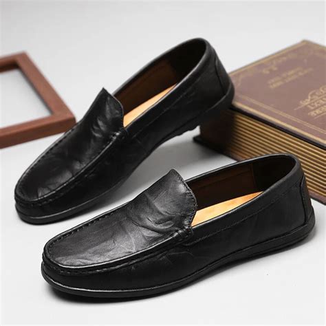 Genuine Leather Loafers | Benson & Clark