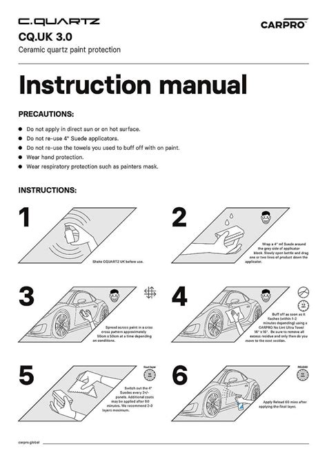 CarPro Cquartz UK 3.0, 50ml – Planet Car Care