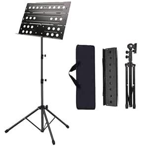 IMAGINEA Music Stand Portable & Foldable Professional Perforated ...
