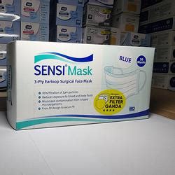 Jual Masker Sensi 3ply Earloop isi 50 Medis Surgical Face Mask ...