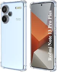 Soezit Shockproof Back Case Cover for Redmi Note 13 Pro Plus, Crystal ...