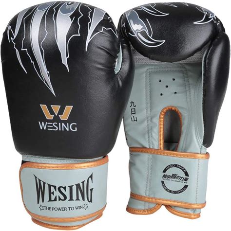 Buy Professional Boxing Gloves, Synthetic Leather for Men and Women,for ...