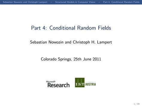 Conditional Random Field Tutorial 的图像结果
