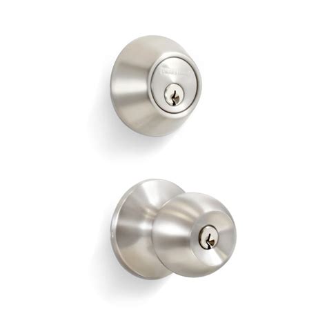 Premier Lock Keyed Alike Entry Door Stainless Steel Exterior Single ...