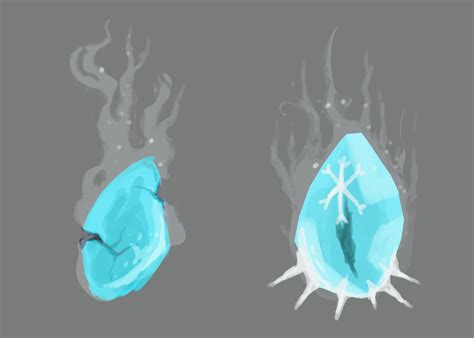 ArtStation - UI Ice Gem