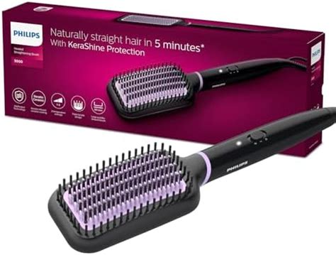 PHILIPS BHH730/00 (Dark Wine Color) Naturally Heated, Silk Protect ...