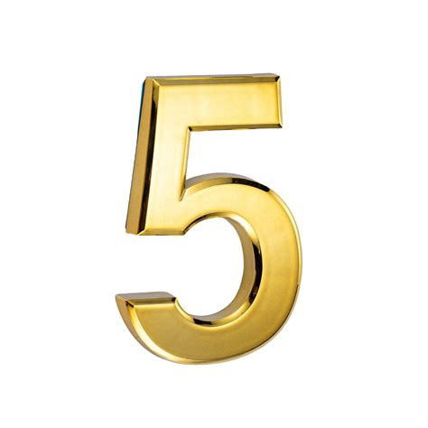 3in 3d Mailbox Numbers House Numbers Adhesive Door Number Waterproof ...