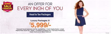 Head to Toe Package, Manicure Pedicure, Waxing for women | VLCC India