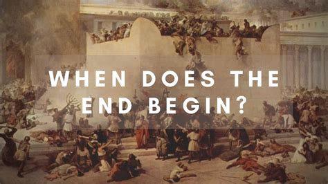 When Does “The End” Begin? — The Shepherd's Church