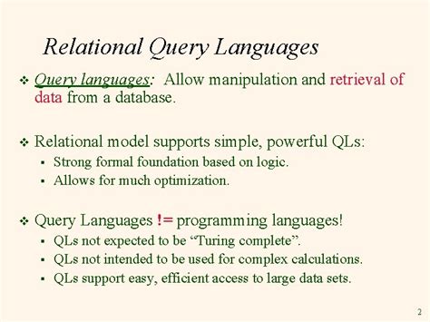 Image result for Relational Query