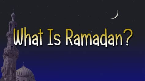 Ramadan Definition