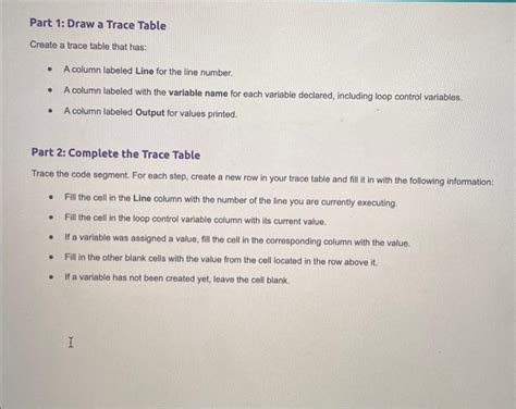 Image result for Visual Basic Trace Table for While