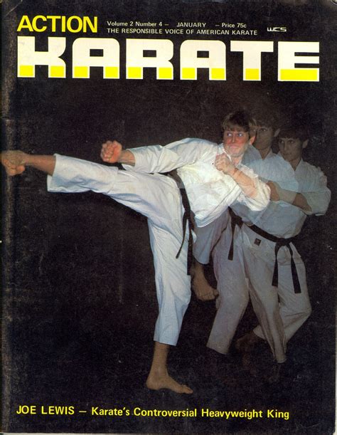 01/70 Action Karate Magazine Ed Parker Joe Lewis Cover | eBay