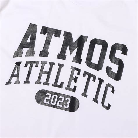 atmos Vintage College Logo T-shirts WHITE（アトモス ヴィンテージ カレッジ ロゴ ティーシャツ ...