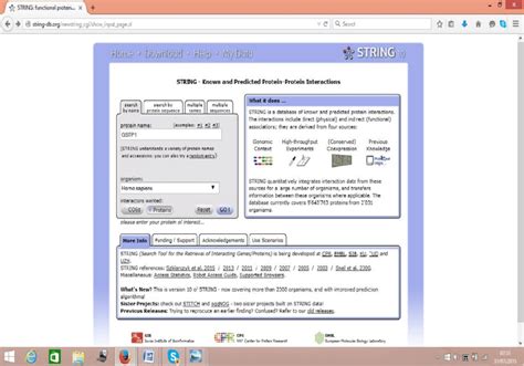 STRING Database Tutorial 的图像结果