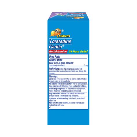 Children's Claritin® Syrup 24-Hour - Allergy Relief