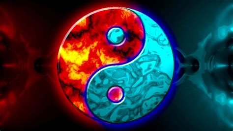 Cool Yin-Yang Illustration
