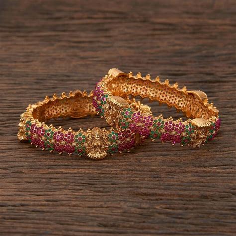 Buy Kemp Bangles_ Matte Gold Bangles_indian Bangles_ – blingshines.com