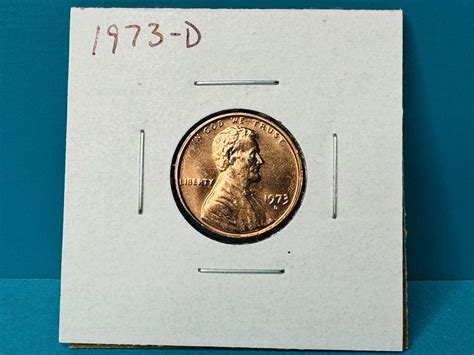 1973-D Lincoln Memorial Cent - For Sale, Buy Now Online - Item #775243