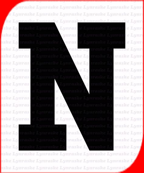 Letter n silhouette svg svg dxf cricut silhouette cut file instant download – Artofit