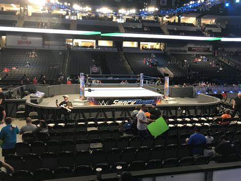 Great seats for my first Smackdown! : r/WWE