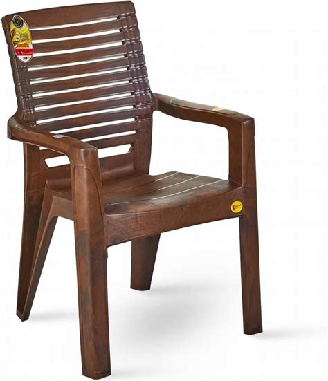 Bharat Sales Plastic Chair Luxury High Back Chair With Comfortable Back ...