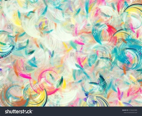 Abstract Floral Wallpaper