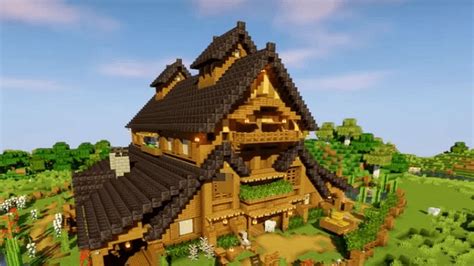 Cottagecore Barn Minecraft Tutorial 的图像结果