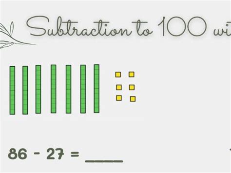 Image result for Subtraction Using Dienes