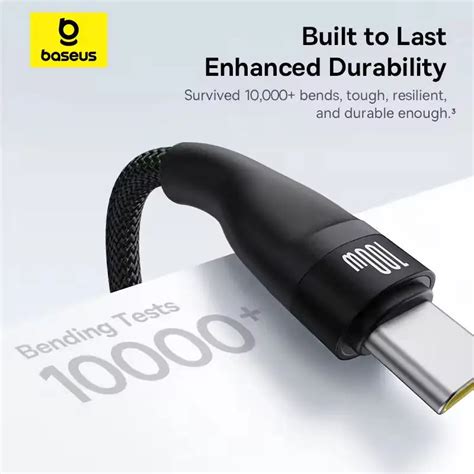 Baseus 100W 3-in-1 USB-C Fast Charging Cable – Casesaccessories