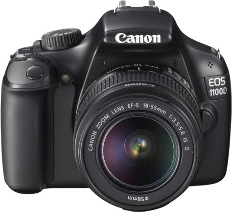 Canon EOS 1100D DSLR Camera (Body with EF-S 18-55 mm IS II Lens) Price ...