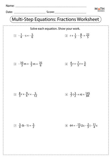 Solve Multi-Step Equations Part 2 的图像结果