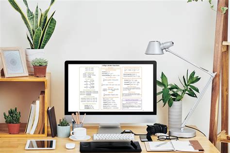 Image result for Calculus Formulas Laminated Sheet