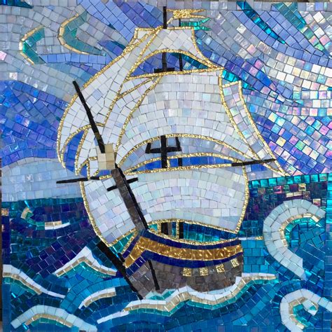 BRIG Mosaic Art Glass Art Glass Mosaic Tile Original Wall - Etsy Australia