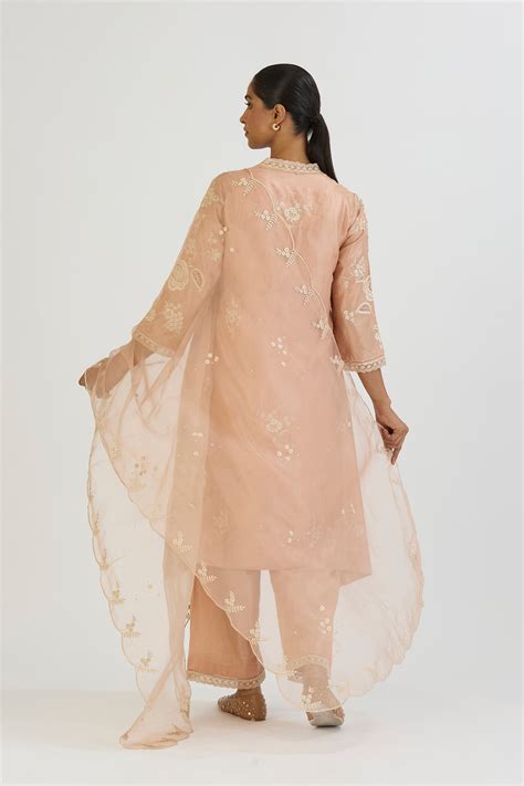 Saral Dupatta - Light Pink – Lajjoo
