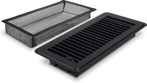 Deluxe Metal Mobile Home Floor Register Vents (4x10, White) - Amazon.com