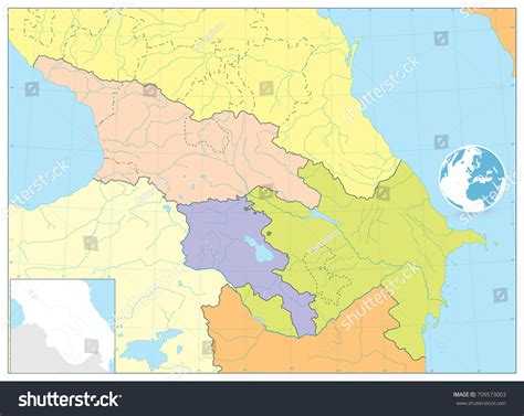map caucasus