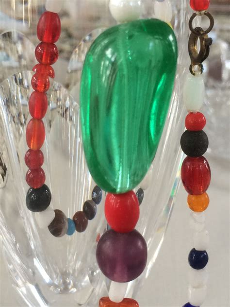 Glass Mardi Gras Beads
