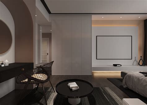 38.4m2单身公寓设计，干净简约高格调！ | Interior design dining room, Small apartment ...