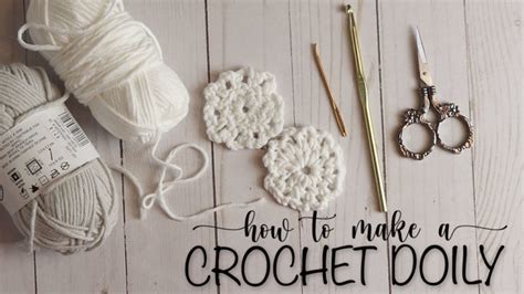 Image result for Small Crocheted Doily Tutorial