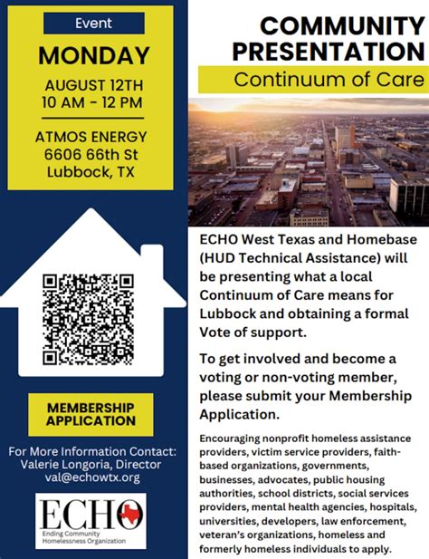 ECHO West Texas seeks community vote, end to homelessness through ...