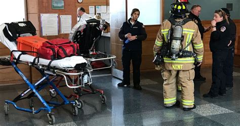 Emergency workers respond to unknown substance at Newburyport District ...