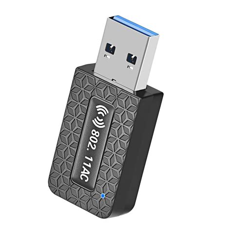 Buy AC1300 WiFi USB 3.0 Adapter for PC, USB WiFi Dongle, 5Ghz 2.4Ghz ...